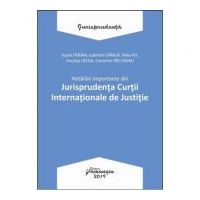 Hotarari importante din Jurisprudenta Curtii Internationale de Justitie