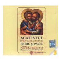 CD audio Acatistul Sfintilor Apostoli Petru si Pavel