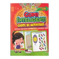 Jocuri pentru copii inteligenti. Carte de activitati +5 ani