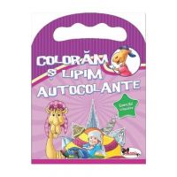 Coloram si lipim autocolante. Exercitii simpatice