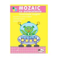 Mozaic cu autocolante: Construieste imagini!
