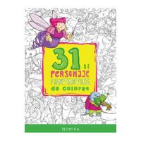 31 de personaje fantastice de colorat