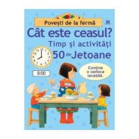 Cat este ceasul? Timp si activitati. 50 de jetoane