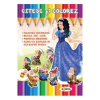 Citesc si colorez: Alba ca Zapada