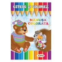 Citesc si colorez: Manusa colorata