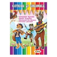 Citesc si colorez: Muzicantii din Bremen