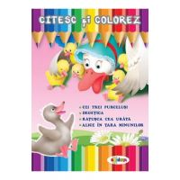 Citesc si colorez: Ratusca cea urata