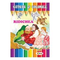 Citesc si colorez: Ridichea