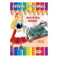 Citesc si colorez: Scufita Rosie