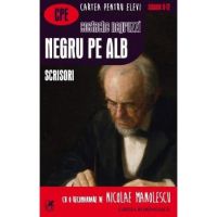 Negru pe alb. Scrisori - Costache Negruzzi
