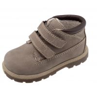 Ghete copii imblanite, piele, Chicco Centur, 62588-61P, maro
