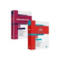 PACHET Codul civil si Codul de procedura civila. Editie PREMIUM. Legislatie consolidata si index - Dan Lupascu