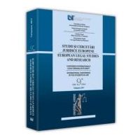 Studii si cercetari juridice europene. Conferinta internationala Editia 9 - Lucian Bercea