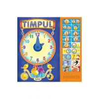 Carte cu sunete: Timpul + poezii - Inesa Tautu