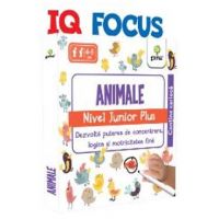 IQ Focus - Animale. Nivel Junior Plus 4-5 ani