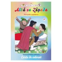 Alba ca Zapada. Povestile copilariei - Carte de colorat