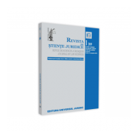 Revista de stiinte juridice nr. 1/2019
