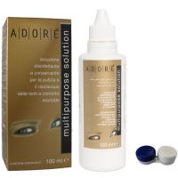 Solutie intretinere lentile de contact Adore Multi-Purpose 100 ml + suport lentile cadou