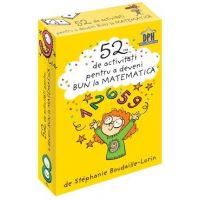 52 jetoane pentru a deveni bun la matematica - Stephanie Boudaille-Lorin