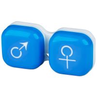 Accesorii Suport pentru lentile man&woman - albastru