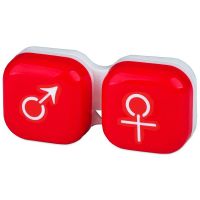 Accesorii Suport pentru lentile man&woman - roșu