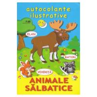 Animale salbatice. Autocolante ilustrative