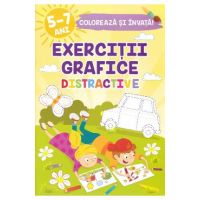 Exercitii grafice distractive. Coloreaza si invata - Sveta Albu