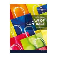Law of Contract 12th edition MyLawChamber pack - Paul Richards