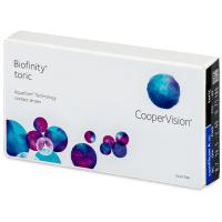 Lentile de contact lunare Biofinity Toric (6 lentile)