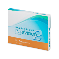 Lentile de contact lunare PureVision 2 for Astigmatism (3 lentile)