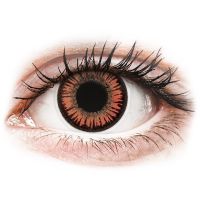 Lentile de contact colorate ColourVUE Crazy Lens - Vampire - fără dioptrie (2 lentile)