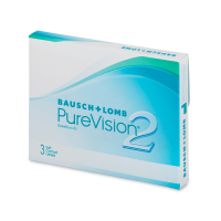Lentile de contact lunare PureVision 2 (3 lentile)