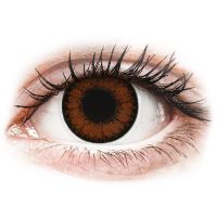 Lentile de contact colorate ColourVUE BigEyes Pretty Hazel - cu dioptrie (2 lentile)