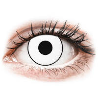 Lentile de contact colorate White Zombie ColourVUE Crazy Lens (2 daily coloured lenses)