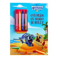 Disney: Prietenii catelusi. Coloram cu Bingo si Rolly