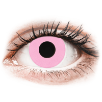 Lentile de contact colorate CRAZY LENS - Barbie Pink - lentile zilnice fără dioptrie (2 lentile)
