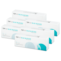 Lentile de contact zilnice TopVue Blue Blocker (180 lentile)