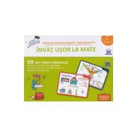 Invat usor la mate. 50 de harti mentale - Clasa pregatitoare - 2 - Stephanie Eleaume Lachaud