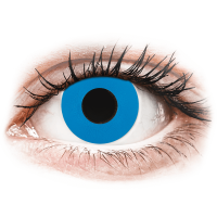Lentile de contact colorate CRAZY LENS - Sky Blue - lentile zilnice cu dioptrie (2 lentile)
