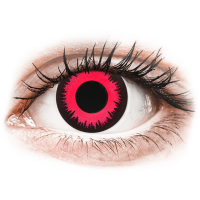 Lentile de contact colorate CRAZY LENS - Vampire Queen - lentile zilnice cu dioptrie (2 lentile)
