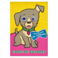 Animale de companie. Carte de colorat