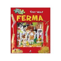 Carte cu puzzle. Ferma - Tony Wolf
