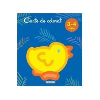 Carte de colorat 3-4 ani