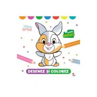 Disney Bebe. Desenez si colorez
