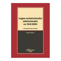 Legea contenciosului administrativ nr. 554/2004 - Eugenia Marin