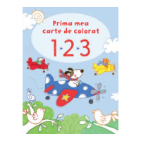 1 2 3. Prima mea carte de colorat