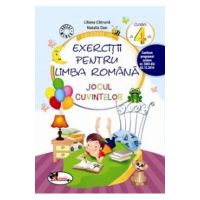 Culegere de exercitii pentru limba romana. Jocul cuvintelor - Clasa 4 - Liliana Catruna