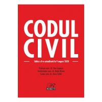 Codul civil Ed.8 Act. 9 august 2020