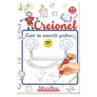Creionel 3-4 ani. Caiet de exercitii grafice
