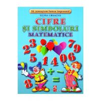 Cifre si simboluri matematice - Cartonase - Silvia Ursache